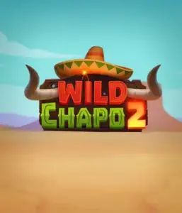 Embark on the lively Mexican desert with Wild Chapo 2 slot by Relax Gaming, highlighting a whimsical bull wearing a sombrero amid a serene desert backdrop. This image captures the charm and humor of the game, perfect for players who enjoy unique themes, offering a delightful gaming experience.