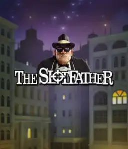 Enter the underworld realm of The Slotfather game by Betsoft, highlighting a dominant mafia boss standing against a nocturnal cityscape. This graphic captures the intense ambience of the organized crime, with the boss dressed in a sharp black suit and hat. Great for players who enjoy mafia stories, offering a gripping gaming experience. 