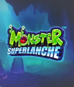 Enter the spooky depths with the Monster Superlanche game by Pragmatic Play, highlighting a vivid and whimsical monster logo against a shadowy cave background. This graphic conveys the thrilling experience of a monster-themed game, ideal for players who love fantasy, providing a fantastic play experience. 