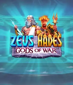 Step into the legendary battlefield of the Zeus vs Hades: Gods of War game by Pragmatic Play, highlighting the mighty Zeus wielding lightning and Hades, blazing with underworld fury. This graphic portrays the dramatic clash between ancient deities, set against a stormy background. Great for fans of Greek myths, offering a gripping gaming experience. 